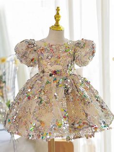 Sequin Party Dress for Toddlers, Floral Design Holiday Princess Dress For Fancy Dress, Princess Style Pink Dress For Christmas Fancy Dress, Princess Style Christmas Dress For Fancy Dress Occasion, Princess Style Christmas Fancy Dress, Princess Style Dress For Christmas Fancy Dress, Princess Style Christmas Dress For Fancy Dress, Tulle Holiday Dress For Wedding And Party Season, Tulle Holiday Dress For Wedding Party Season, Festive Sequin Dress With Contrast Sequin