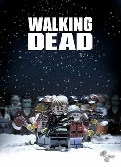 Lego walking dead Zombies The Walking Dead, Dead Zombie, Fear The Walking Dead, Stuff And Thangs, Nerd Alert, Daryl Dixon, Norman Reedus, Zombie Apocalypse