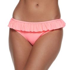 See Photos Ask Questions Pink Ruffled Swimwear For Beach, Spring Flirty Ruffled Swimwear, Flirty Ruffled Swimwear For Spring, Pink Ruffled Swimwear For Beachwear, Pink Ruffled Beachwear Swimwear, Pink Ruffled Swimwear For Vacation, Stretch Swimwear With Ruffles For Spring, Pink Feminine Ruffled Swimwear, Feminine Pink Ruffled Swimwear