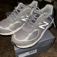 This Is A Brand New Pair Of New Balance 1540s They Have Recently Been Released, I Personally Think It's A Beautiful Shoe Kind Of Makes Between The 990v4v5. They Are Brand New With Tags And Do Fit True To Size. *** I Apologize For Not Adding This, But These Are All The Medium Style Or Normal Style Width Thank You!**** Thank You So So Much For Taking A Look These Will Ship Out The Business Day After! Gray New Balance Lace-up Sneakers, Gray New Balance Running Shoes With Rubber Sole, Gray Lace-up Running Shoes With Branded Insole, New Balance Gray Running Shoes With Boost Midsole, Sporty Gray New Balance Walking Shoes, New Balance Gray Running Shoes With Cushioned Footbed, Gray New Balance Running Shoes With Cushioned Footbed, Gray Leather Sneakers For Running Errands, New Balance Gray Running Shoes With Round Toe