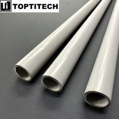 three white tubes are lined up on a table top with the words toutech above them