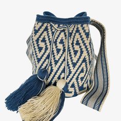 Navy Blue MEDIUM Crochet Bags | Blue Boho Bags | Crossbody Bohemian Bags Handmade Blue Crochet Bag For Festival, Traditional Handwoven Blue Crochet Bag, Handmade Bohemian Blue Crochet Bag, Bohemian Blue Woven Crochet Bag, Blue Bohemian Crochet Bag With Woven Details, Bucket Bag Style, Boho Style Bag, Bags Unique, Macrame Bags