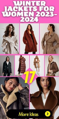 Winter Jackets For Women, Biker Jacket Style, Long Quilted Coat, Trendy Coat, Wool Wrap Coat, Winter Overcoat, Winter Fashion Coats, Trendy Outfits Winter