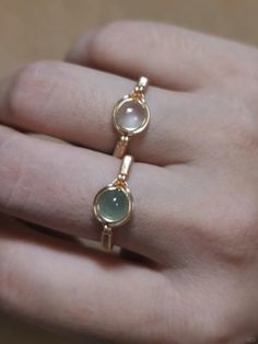 Hand-wound 925 silver Gemstones are available in 12 colors Adjustable Crystal Ring With Gemstone Accents, Adjustable Chalcedony Jewelry For Anniversary, Skill Ideas, Wire Jewelry Rings, Wire Craft, Hand Wound, Diy Ring, Bijoux Fil Aluminium, Wire Ring