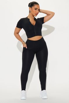 Available In Black, Chocolate, And Taupe. Active Legging High Waisted Elastic Waistband Super Soft Stirrup Detail Seaming Detail Side Pockets Medium Impact Stretch Pair With " Jolie Super Soft Active Top" 77% Polyester 23% Spandex Imported | Cara Super Soft Active Stirrup Legging in Black size XL by Fashion Nova Leggings With Pockets, Stirrup Leggings, Gal Gadot Wonder Woman, Active Leggings, Gal Gadot, Halloween Women, Bottom Clothes, Matching Dresses, Black Leggings