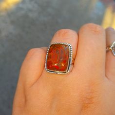 Offers Welcomed Morocco Agate 925 Sterling Silver Ring Size 9 Jasper Gemstone Rings For Gifts, Jasper Gemstone Rings As A Gift, Jasper Gemstone Rings Gift, Gift Jasper Gemstone Rings, Dainty Wedding Ring, Diamond Heart Ring, Trendy Ring, Luxury Rings, Ring Color