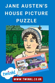 Jane Austen's House Picture Puzzle Picture Puzzle, Picture Puzzles, Jane Austen, Hampshire, Games For Kids