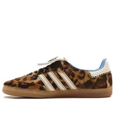 adidas x Wales Bonner Samba 'Pony Leo' IE0578 Leopard Adidas, Wales Bonner Samba, Samba Shoes, Pretty Sneakers, Shoe Wishlist, Wales Bonner, Girly Shoes, Shoe Inspo, Swag Shoes