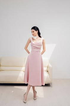 Feminine A-line Sleeveless Dress For Wedding, Chic Pink Sleeveless Dress For Wedding, Chic Pink Dresses For Banquet, Chic Pink Dresses For Banquets, Feminine Pink Sleeveless Dress For Formal Occasion, Formal Feminine A-line Sleeveless Dress, Pink Sleeveless Dress For Banquet, Feminine A-line Sleeveless Dress For Formal Occasions, Feminine Sleeveless A-line Dress For Formal Occasions