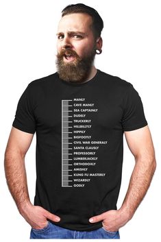 PRICES MAY VARY. Gifts for beard lovers. Great to show off your beard. Beard growth chart t-shirt. Beard clothing for men No shave life apparel. Beard t shirts for men funny dad beard shirt. Funny men's beard length tee. Gifts for guys Christmas birthday present for men with beards. Bearded husband, brother, father, fiance, boyfriend, in-law or friend. Funny dad shirt. Bearded men gifts. Printed in the usa. Memorable fun novelty gift idea This beard growth shirt for men is a great gift idea for Birthday Presents For Men, Men Beard, Beard Lover, Funny Dad Shirts, Beard Growth, Black Clothing, Presents For Men, Growth Chart, Dad Humor