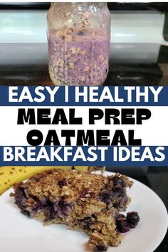 Start your day right with these delicious and healthy meal prep oatmeal ideas! From overnight oats to oatmeal muffins, these recipes are perfect for busy mornings. Fuel your day with nutritious ingredients and enjoy a variety of flavors. Easy Summer Meal Prep, Oatmeal Meal Prep, Easy Oatmeal Recipes Breakfast, Meal Prep Oatmeal, Summer Meal Prep, Easy Summer Meal, Delicious Overnight Oats, Oats Baked, Oatmeal Ideas