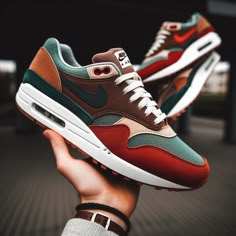 Air Max One, Fresh Kicks, Swag Shoes, Black Men Fashion, Custom Sneakers, Sneakers Men Fashion, Crazy Shoes