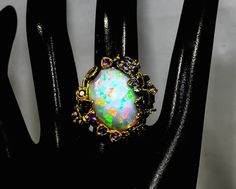 Luxury Multicolor Amethyst Ring As Gift, Luxury Multicolor Amethyst Ring Gift, Luxury Multicolor Amethyst Ring For Gift, Exquisite Opal Ring Gift, Exquisite Opal Ring For Gift, Luxury Multi-stone Opal Ring Gift, Luxury Multi-stone Opal Ring For Gift, Unique Opal Ring As A Gift, Unique Opal Gemstone Ring As Gift