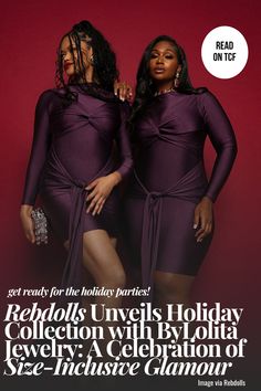 Rebdolls, the beloved size-inclusive fashion brand, invites you to step into a world of sparkle, style, and sophistication with their latest Holiday Collection. Featuring the statement-making jewelry brand ByLolita. Bylolita Jewelry, Inclusive Fashion, Modeling Career, Thanksgiving Outfit, Jewelry Brand