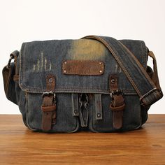 Overview： Design: Blue Denim Mens Small Side Bags Denim Small Messenger Bag Vintage Denim Crossbody Bag For Women In Stock: Ready to Ship (2-4 days)Include: Only BagCustom: NoColor: Dark BlueLeather:, DenimMeasures: 28cm x 20cm x 10.5cmWeight: 0.35kgSlots: 1 zipper slots, 1 wallet slots, 1 phone slotAccessories(option): NoneStyle: Blue Denim Mens Small Side Bags Denim Small Messenger Bag Vintage Denim Crossbody Bag For WomenVery durable (At least 5 Years) and it should last a life time Descripti Denim Side Bag, Y2k Crossbody Bag, Bag Out Of Jeans, Grunge Messenger Bag, Grunge Bags, Jean Messenger Bag, Jeans Bags Ideas, Blue Messenger Bag