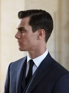 Classic Mens Haircut, Professional Haircut, Classy Hairstyles, Old Hairstyles, Side Part Hairstyles