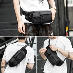 UAKISS - Mini Messenger Bag Oxford Vintage Travel Outdoor Waterproof Multifunction Crossbody Waist Chest Bag Small Men Fashion Trend Bag 9. Mens Satchel, Sports Belt, Mini Messenger Bag, Casual Crossbody Bag, Waterproof Backpack, Waist Pack, Small Crossbody Bag, Mens Fashion Trends, Chest Bag