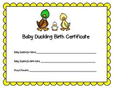 birth certificate template with footprints - Google Search | Family ...