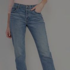 High-Waisted Button-Fly Slouchy Straight Jeans - Old Navy - Sz 14 - Nikol Wash Slouchy Straight--Our Most Relaxed Fitting Jeans Ever. Comfy Like Dad's But Waaaay Cooler 30 In Inseam - Loose Straight Leg. Slouchy, Relaxed Fit Through Hip And Thigh. Straight High-Rise Waistband, With Button Closure And Built-In Belt Loops. Hidden Button-Fly. Riveted Scoop Pockets And Coin Pocket At Front; Patch Pockets At Back. Clever Secret-Smooth Front Pockets Hold You In For A Smoothing Effect. Our Little Secre Light Wash Button-up Bottoms For Work, Relaxed Fit Button-up Solid Bottoms, Fitted Casual Bottoms With Button Closure, Fitted Casual Bottoms With Buttons, Spring Button-up Solid Color Bottoms, Relaxed Fit Button-up Bottoms For Everyday, Everyday Fitted Bottoms With Button Zip Fly, Fitted Everyday Bottoms With Button Zip Fly, Casual Daywear Bottoms With Button Closure