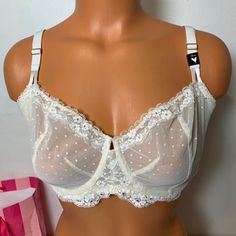 Victoria's Secret " Dream Angels Push Up Without Padding" Bra Size 36dd (The Pictures Could Not Reflect The Actual Size Of This List, They Are Used For Illustrative Purposes Only) Underwire, Adjustable Multi-Way Straps, Hidden Sling For A Natural Boost, Uplift Bra, Back Closure. Beautiful And Comfortable! Fast Shipping!!! Check Out My Other Items! I Am Sure You Will Find Something That You Will Love It! Thank You For Watch!!!!! Be Sure To Add Me To Your Favorites List! Fitted Cream Bra From Victoria's Secret, White Fitted Feminine Bra, Sheer White Underwire Bra, White Full Coverage Lace Bra, White Full Cup Bra With Padded Cups, White Full Coverage Bra With Padded Cups, White Underwire Bra With Lace Trim, White Lace Bra With Removable Pads, White Full Coverage Feminine Bra