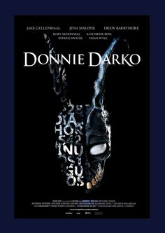 a movie poster for the film donnie darko