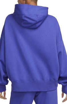 Supersoft fleece means all-day comfort in a dropped-shoulder hoodie perfect for relaxing at home or heading to the gym. Drawstring hood 80% cotton, 20% polyester Machine wash, line dry Imported Nike Sportswear Phoenix Fleece, Nike Sportswear, The Gym, Nordstrom Rack, Phoenix, Pullover Hoodie, Nordstrom, Gym, Nike