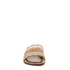 Feel bright and breezy wearing the Sam Edelman® Georgia Slide Sandal..Raffia upper..Synthetic insole..Imported..Product measurements were taken using size 9, width M. Please note that measurements may vary by size..Measurements: Heel Height: 1/2 in Weight: 7 oz Platform Height: 1/4 in Beige Flat Slides For Vacation, Beach Slip-on Mules With Flat Heel, Casual Woven Flat Mules, Casual Flat Woven Mules, Straw Flat Sandals For Spring, Beige Flat Slides For The Beach, Beige Flat Slides For Beach, Spring Woven Open Toe Mules, Spring Beach Slides In Synthetic Material