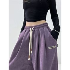 Women's Suede Wide-Leg Dance Pants

Material: 100%Polyester

Size: S, M, L,

Color: Purple, Apricot

Applicable Season: Spring, Summer Dance Pants Hip Hop, Dance Pants, Hip Hop Dance, Color Purple, Season Spring, Apricot, Womens Bottoms, Wide Leg, Sweatpants