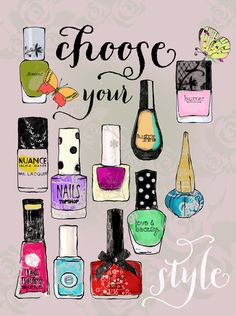 choose your style. :: elisandra Nail Quotes, Nail Room, Choose Your Style, Salon Decor, Nail Spa, Beauty Art