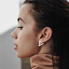 Hey, I found this really awesome Etsy listing at https://www.etsy.com/listing/684348416/triangle-earrings-open-triangle-earrings Minimalist Triangle Jewelry For Pierced Ears, Triangle Single Earring As Gift, Triangle Shaped Single Earring As A Gift, Minimalist White Triangle Jewelry, Modern Single Triangle Earring, Elegant Everyday Triangle Earrings, Hypoallergenic Triangle Earrings For Gift, Silver Triangle Single Earring, Triangle Pierced Earrings As Gift