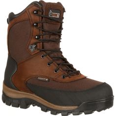 If you need waterproof boots with durability and warmth, Rocky? has exactly what you need with eight-inch Rocky Core Waterproof Insulated Outdoor Boots. Rocky Core are great boots to be wearing during winter months because of the 800 grams of 3M? Thinsulate? Ultra Insulation. If you're sloshing through mounds of snow, shoveling the driveway, or walking through damp areas, Rocky Waterproof construction guarantees your feet remain dry in these waterproof boots. The upper on this Rocky Core has str Snow Shoveling, Construction Boots, Hunting Clothing, Justin Boots Men, Hunting Supplies, Rocky Boots, Sporting Goods Store, Hunting Tools, Insulated Boots