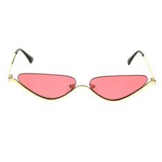 Women's chic trendy retro hippie funk exposed lens cateye metal rim sunglasses. (m10631co) Size: one size.  Color: Gold.  Gender: female.  Age Group: adult. Trendy Metal Frame Cat Eye Sunglasses For Spring, Summer Cat Eye Sunglasses With Metal Frame, Retro Pink Cat Eye Sunglasses For Summer, Spring Party Sunglasses With Metal Frame, Spring Metal Sunglasses With Mirrored Lenses, Summer Party Sunglasses With Metal Frame, Retro Spring Sunglasses With Metal Frame, Trendy Metal Sunglasses For Spring, Gold Sunglasses