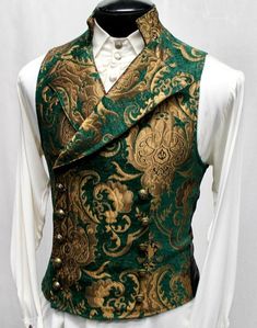 Gold Tapestry, Fancy Outfits, Fantasy Clothing, Fantasy Fashion, Mens Costumes, Suit Fashion, Character Outfits, Dress Suits, Larp