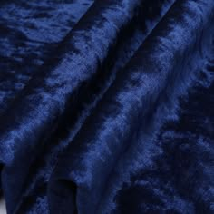 "Navy Crushed Velvet Stretch Fabric by The Yard, Dark Blue 4-way Stretch Velvet Spandex for Gown, Costumes, Curtains, Fabric for Backdrop Indulge in the allure of navy crushed stretch velvet, a soft and lustrous fabric that combines the richness of navy with the plush texture of crushed velvet, a fabric that displays a beautiful drape. This 4-way stretch fabric is perfect for sewing garments, bows, costumes, and more. It's also ideal for crafting upholstery, draperies, and spandex table covers, Dark Blue Velvet Texture, Dark Blue Fabric Texture, Blue Velvet Aesthetic, Navy Blue Texture, Spandex Table Covers, Blue Fabric Texture, Blue Velvet Gown, Bedding Black, Dark Blue Fabric