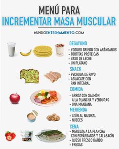 PARA GANAR MASA MUSCULAR in 2024