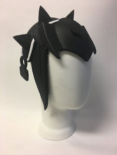 DIGITAL ITEM (PDF file): Purchase includes a digital pattern that can be used to create the Female Barioth Headdress Armor from Monster Hunter: Generations. Pattern was made to be used on EVA foam (sizes are specified in the pattern), but can be used for thermoplastics as well.PDF content: 5x 8.5" x 11" pages: 1:1 scale templates of all parts and simplified assembly instruction. All elements are labeled, marked and basic visual reference guide is provided. Also includes reference on how to attac Black Cosplay Costume For Masquerade And Cosplay Events, Black Fitted Fantasy Costume Hats And Headpieces, Black Cosplay Costume For Masquerade, Black Cosplay Costume For Masquerade Events, Themed Costume Hats And Headpieces For Cosplay, Black Fantasy Costume Accessories For Themed Events, Black Costume Hats And Headpieces For Masquerade And Cosplay, Black Themed Costume For Masquerade, Black Fandom Cosplay Costume For Costume Party