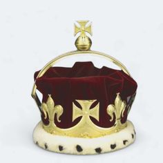 British royal brass coronet  Metal: Brass Metal Wt: 1.10 kg  Dimension:  circumstances: 60 cm Product Color: 22k yellow Gold Rhodium Plated on Brass Ceremonial Gold Crown With Structured Shape, Gold Ceremonial Crown With Structured Shape, Regal Gold Crown With Structured Shape, Regal Gold Crown With Pinched Shape, Gold Regal Crown With Pinched Shape, Royal Gold Tall Crown, Royal Gold Crown With Tall Shape, Royal Gold Crown With Pinched Shape, Royal Gold Crown