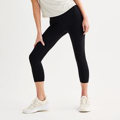 You'll love these women's FLX High-Rise Affirmation capri leggings. Click on this WOMEN'S GUIDE to find the perfect fit and more! TECHNOLOGIES & FEATURES Moisture-wicking technology Buttery soft fabric feels great against your skin 4-way stretch fabric UnlinedFIT & SIZING 20-in. inseam High rise sits on the natural waistline Fitted cut Compressive fit Elastic waistbandFABRIC & CARE Nylon, spandex interlock Machine wash Imported Size: X Small. Color: Black. Gender: female. Age Group: adult. Compression Yoga Leggings Mid-thigh Length, Compression Mid-thigh Yoga Leggings, Compressive Mid-thigh Athleisure Leggings, Compressive Mid-thigh Length Athleisure Leggings, High Stretch Solid Color Capris For Sports, High Stretch Solid Color Sports Capris, Medium Support Go-dry Yoga Pants, Athleisure Yoga Compression Capris, High Stretch Capri Length Yoga Pants For Sports