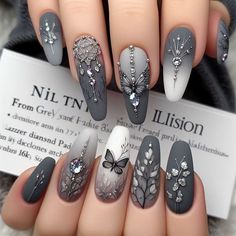 Fall Nail Trends, Fancy Nails Designs, Pretty Nail Art Designs, Pretty Nail Art, White Nail, Fall Nail Art, Nail Designs Spring, Cute Nail Designs, Fancy Nails