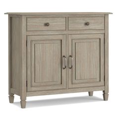 Distressed Grey | Connaught Entryway Storage Cabinet Traditional Entryway, Entryway Storage Cabinet, Raised Panel Doors, Entryway Storage, Entryway Organization, Door Cabinet, Cabinets For Sale, Cabinet Colors, Functional Storage