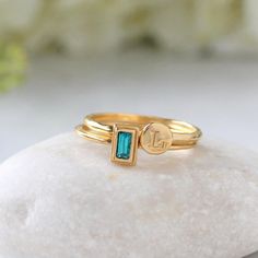 "Know someone with an December birthday ~ this is the perfect gift! Stackable birthstone rings are the IT accessory. Wear by itself or pair with with an initial ring! This listing is for one 24K gold vermeil stackable birthstone ring with a Swarovski crystal (please see color chart for color selection). Round, square, or rectangle stone settings are available. Want more rings or a different month? Build Your Own Gold Stackable Ring listing: https://www.etsy.com/listing/230748928 Also, available Adjustable Topaz Birthstone Ring For Anniversary, Adjustable Open Topaz Ring As Birthstone, Stackable Fine Jewelry Birthstone Ring For Birthday, Fine Jewelry Stackable Birthstone Ring For Birthday, Emerald Bezel Setting Birthstone Ring For Anniversary, Adjustable Birthstone Topaz Open Ring, Adjustable Open Topaz Birthstone Ring, May Birthstone Stackable Rings For Promise, Promise Ring With Birthstone Initial