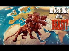 an image of lions on top of the world with text that reads 10 nations of the beast