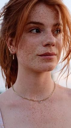 Girl With Freckles, Luca Hollestelle, Red Hair Freckles, Freckles Girl, Freckle Face