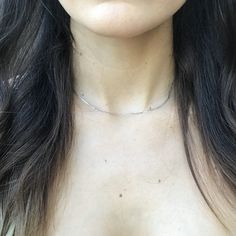 This necklace is a simple and elegant 14k solid white gold, 1.5mm anchor choker. It is great to wear alone as a classy piece or layer with other necklaces. How to Measure One's Neck for a Choker Necklace: https://youtu.be/z6XBly02mtY This item is made of recycled material. I suggest measuring around your neck with a string or tape measure to see if this necklace will fit you as desired. Custom sized necklaces can be made and a solid extension chain can also be added, please message me to inquire Minimalist White Gold Chain Necklace For Everyday, Delicate Everyday White Gold Chain Necklace, Minimalist White Gold Chain Necklace With Adjustable Chain, Minimalist Diamond Cut Chain Necklace As Gift, Minimalist White Gold Chain Necklace As Gift, Minimalist White Gold Chain Necklace For Gift, Minimalist White Gold Chain Necklace Gift, Dainty Sterling Silver Diamond Cut Chain Necklace, Dainty Diamond Cut Sterling Silver Chain Necklace