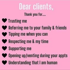 Must be read if u want to book.While booking I will ask have u read it.🙌🏽🙌🏽 New Small Business Quotes, Nail Clients Quotes, Client Reviews Quotes, To My Clients Quotes, Hair Client Appreciation Quotes, Beauty Business Inspiration, Clients Quotes Business, Esthetician Sayings Funny, Small Business Owners Quotes