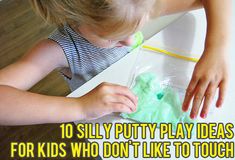 10 silly putty activities. Fine motor activities for kids Silly Putty Recipe, Diy Silly Putty, Australia Food