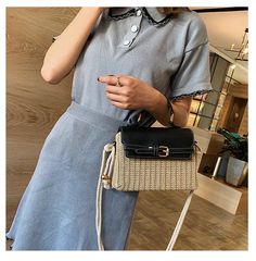 Buy 2022 Vintage Straw Bags for Women Beach Handbags Woven Summer Rattan Bag Handmade Crossbody Bag Purse Borsa for only $63.99 at Julie bags! Trendy Braided Bag For Vacation, Everyday Braided Rattan Bag, Beige Rectangular Straw Bag For Travel, Trendy Braided Shoulder Bag For Vacation, Trendy Rattan Straw Bag For Daily Use, Braided Rattan Crochet Rectangular Bag, Braided Rattan Crochet Bag Rectangular, Travel Braided Rattan Bags, Daily Use Braided Rattan Shoulder Bag