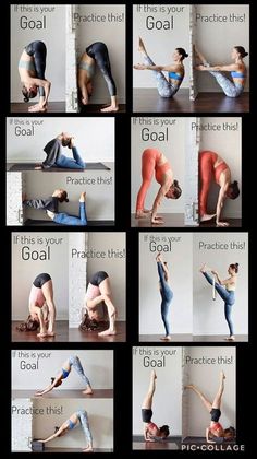 yoga poses for beginners to practice their moves and postures with the help of an instructor