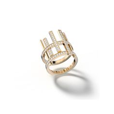 DESCRIPTION Art meets style. Representing balance on earth and in our lives, this classy ring comes in 18k white with high quality diamonds. ITEM DETAILS Approx. 18K gold weight: 12.15g Hight: 20 mm Diamonds: 0.77ct INFO Comes in yellow gold, white gold, pink gold and black gold All pieces are made to order, please allow approximately 4-6 weeks for production. All items are final sale. Refund Policy Expensive Jewellery, Classy Ring, Rose Gold Diamond Ring, Expensive Jewelry, White Gold Diamond Rings, Put A Ring On It, White Gold Ring, Gold Diamond Rings, Rose Gold Diamonds