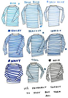 streepjes T-shirt Striped Shirts, Looks Style, Mode Inspiration, Moda Fashion, The Words